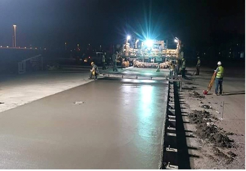 CİDDE ÇİMENTO BETON KAPLAMA, UÇAK BAKIM HANGARLARI İŞLERİ